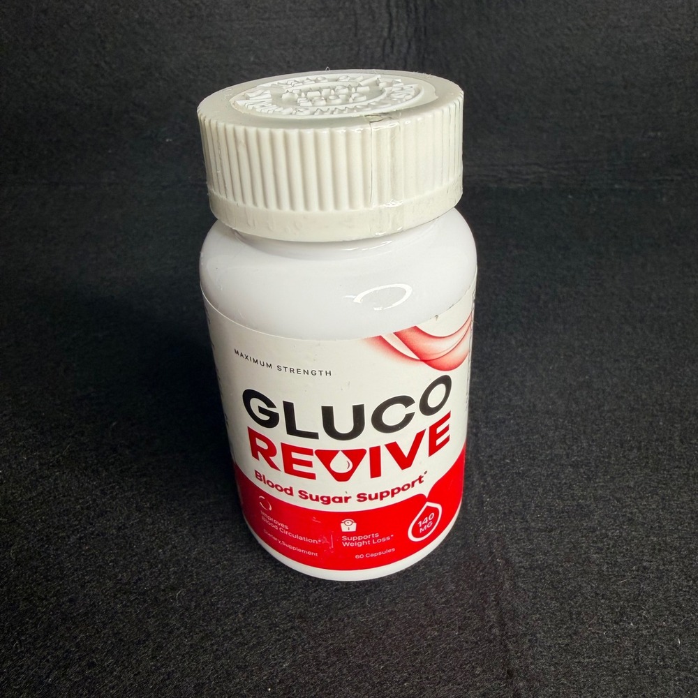 Gluco Revive 60 Capsules New Sealed Bottle - 1 Single Bottle